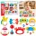 Set of Rattles, Teethers, Toys for Toddlers, Colorful, Moving, 9 pcs.