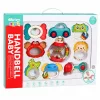 Set of Rattles, Teethers, Toys for Toddlers, Colorful, Moving, 9 pcs.