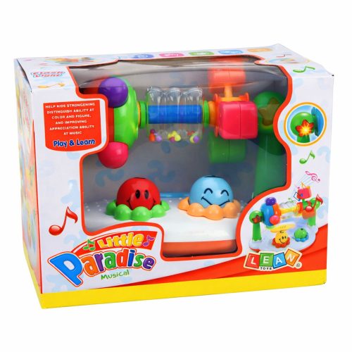 Interactive Musical Toy for Toddlers Rattle Lights Sounds