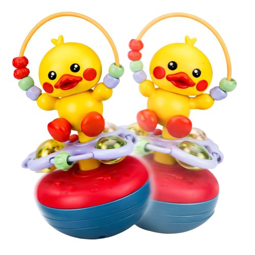Wanka Stand Up Duck Educational Interactive Sounds Rattle Yellow