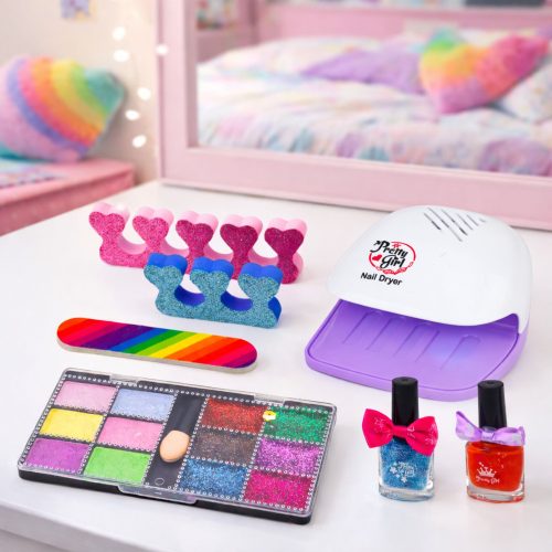 Köröm Smink Szépségkészlet Állítható Táska Kiegészítők 20 db.