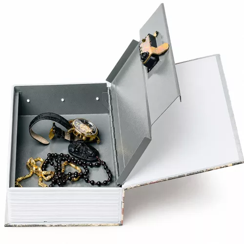 Book Safe With Key Small Cash Box Route 66