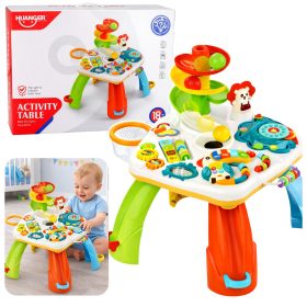   Educational Table Interactive Piano Slide For Balls Moving El.