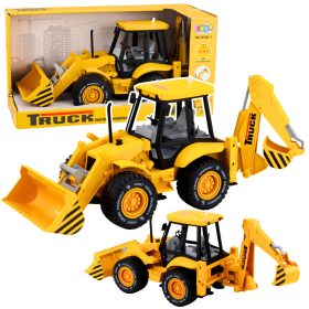   Construction Excavator Loader Bulldozer Drive Lights Sounds Yellow