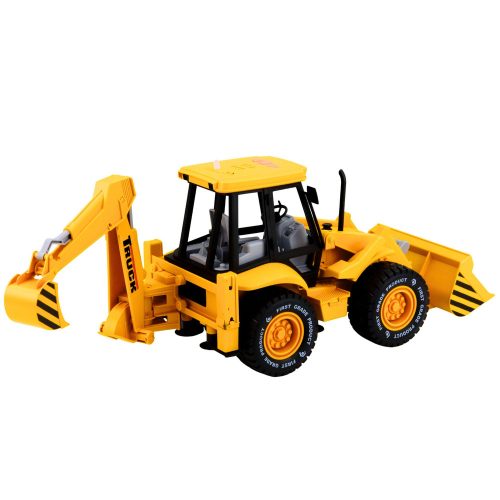 Construction Excavator Loader Bulldozer Drive Lights Sounds Yellow