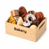 Wooden Mini Bakery Set of Bread with Velcro in a Box 10 pcs.
