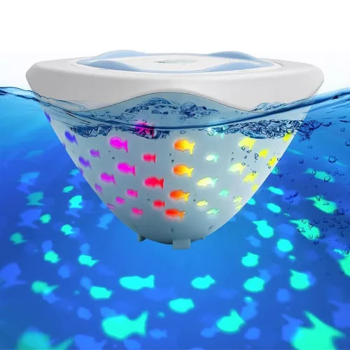 LED Pool Light for Water IP68 Fish Color LED 6 Modes