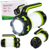 Flashlight LED Lamp 2in1 Camping Tourist Rechargeable Multifunctional