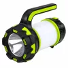 Flashlight LED Lamp 2in1 Camping Tourist Rechargeable Multifunctional