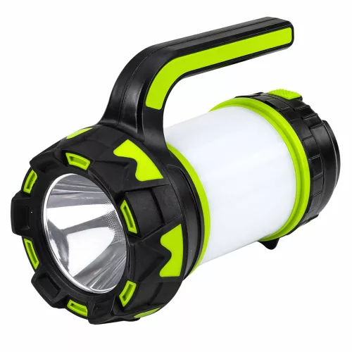 Flashlight LED Lamp 2in1 Camping Tourist Rechargeable Multifunctional