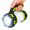 Flashlight LED Lamp 2in1 Camping Tourist Rechargeable Multifunctional