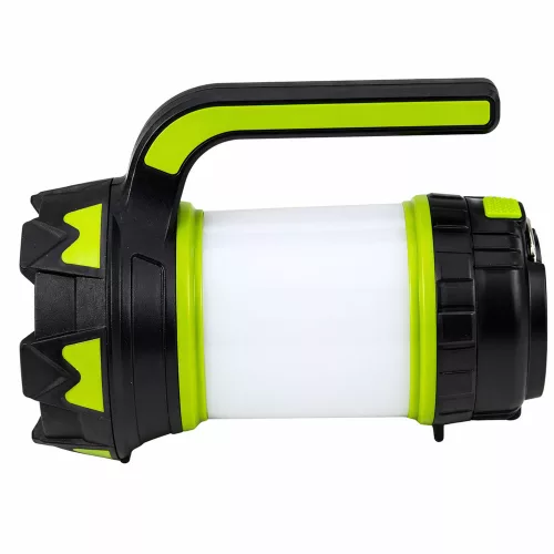Flashlight LED Lamp 2in1 Camping Tourist Rechargeable Multifunctional