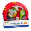 Musical Instruments For Children Drum Rattles Tambourine Castanets