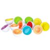 Educational Egg Sorter, Shape Matching, Colorful Fruits, 12 pcs.