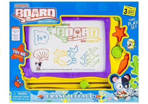 Tábla bélyegekkel és színes háttérrel