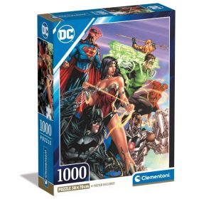 1000 darabos DC Comics poszter puzzle, Clementoni 39852