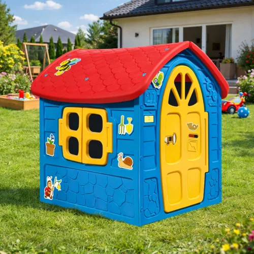 Garden Set Large House for Children Blue 5075