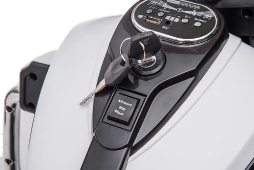 Goldwing háromkerekű akkumulátoros motorkerékpár fehér