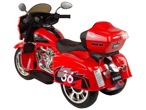 Elektromos Ride On Motorbike Goldwing Red