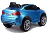 BMW X6 kék festés - elektromos autózás