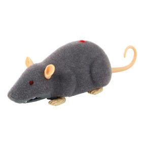   Nagy RC egér játék kerekeken szürke – csinálj egy tréfát