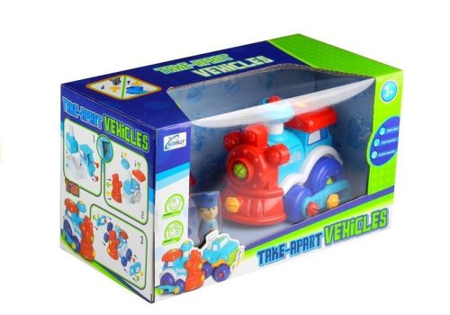 Levehető vonatfutó eszközök figurák