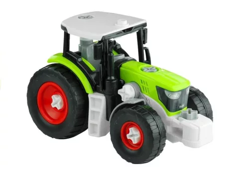 Összeszerelő traktor pótkocsival famegmunkáláshoz 43 cm