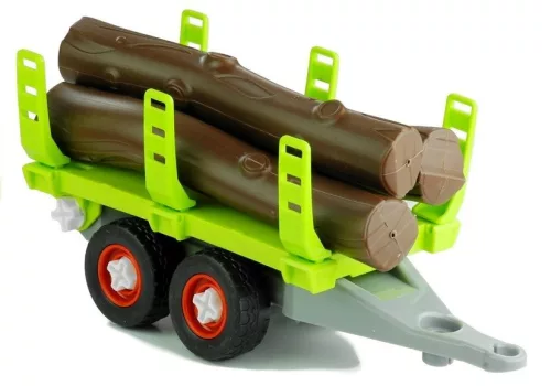 Összeszerelő traktor pótkocsival famegmunkáláshoz 43 cm