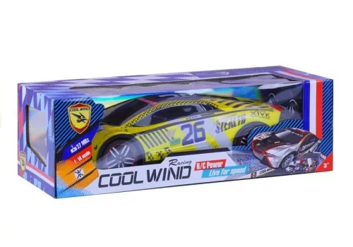 Távirányítós Sport Car R/C Remote Yellow