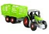 Szerelő traktor nyitott pótkocsival 43 cm