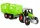 Szerelő traktor nyitott pótkocsival 43 cm