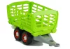 Szerelő traktor nyitott pótkocsival 43 cm