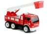 Állítsa be a Fireman Fire Engine autó sisak tűzoltó fűrész 14 elem