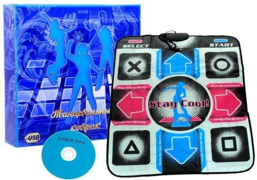 Táncplatform USB CD-vel 80 cm x 90 cm