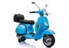 Vespa Scooter elektromos utazás motorkerékpáron - kék