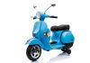 Vespa Scooter elektromos utazás motorkerékpáron - kék