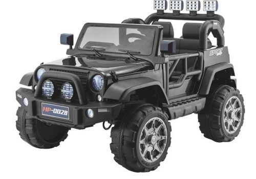 Jeep HP012 Electric Ride On Car - Fekete