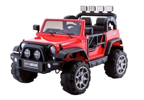 Jeep HP012 Electric Ride On Car - Piros