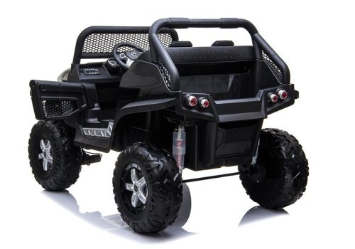 Mercedes Unimog elektromos autó, fekete színben