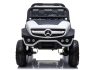 Mercedes Unimog elektromos autó fehér