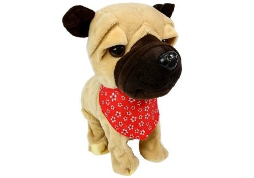 Interaktív kutya pórázon ugat farokérzékelők