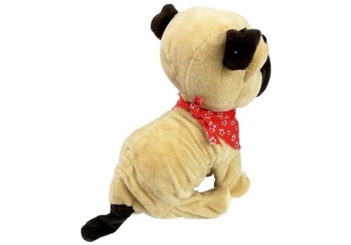 Interaktív kutya pórázon ugat farokérzékelők