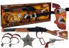 Cowboy Set Lever Action Rifle Colt Revolver seriff jelvény