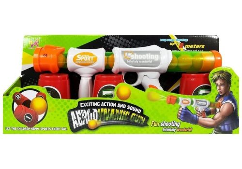 Puha golyós puska Gyakorold a célpont csészéket