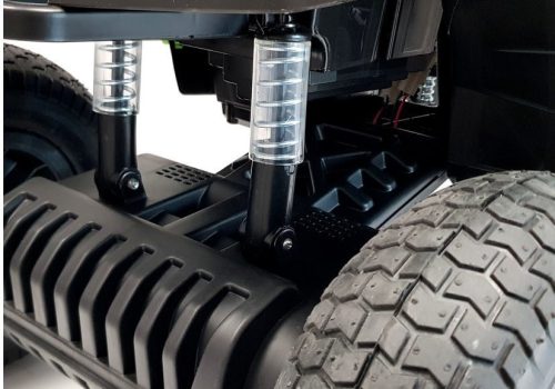 Quad BDM0906 elektromos hajtás a jármű szivattyús kerekein - fekete