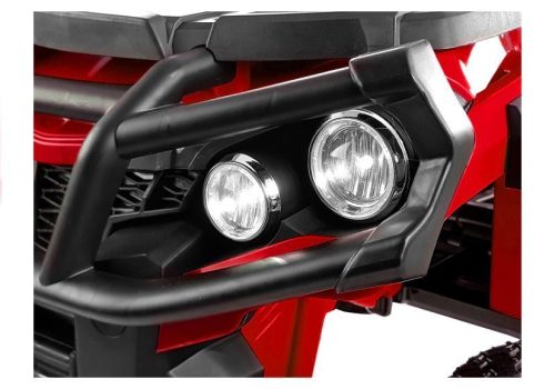 Quad BDM0906 elektromos hajtás a jármű szivattyús kerekein - piros