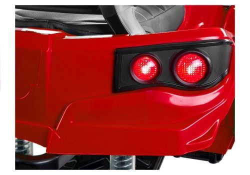 Quad BDM0906 elektromos hajtás a jármű szivattyús kerekein - piros