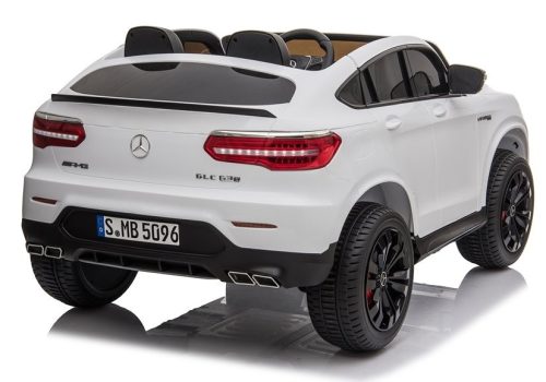Elektromos kisautó Mercedes GLC 63S QLS fehér