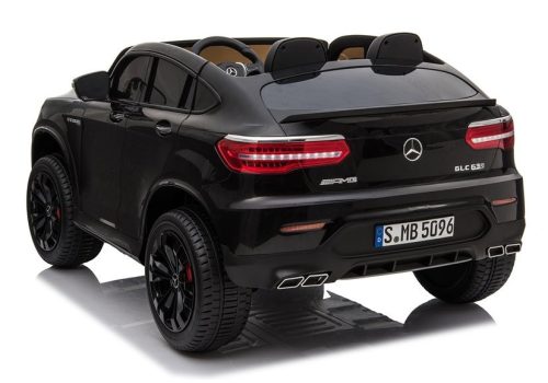 Elektromos kisautó Mercedes GLC 63S QLS MP4 fekete fényezéssel
