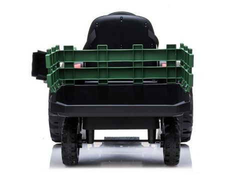 Electric Ride On Tractor pótkocsival BDM0925 Military Green